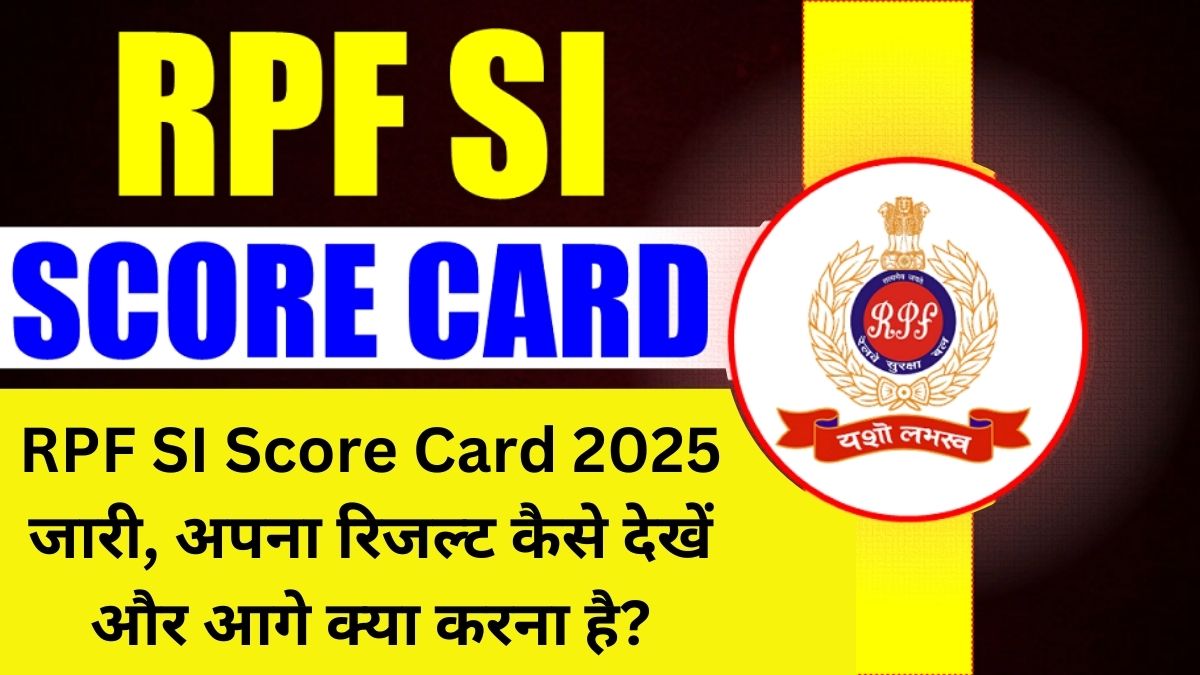 RPF SI Score Card 2025